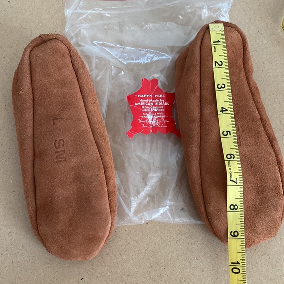 VTG “Happy Feet” Ladies Small Suede. Fully Lined. - Picture 3 of 5